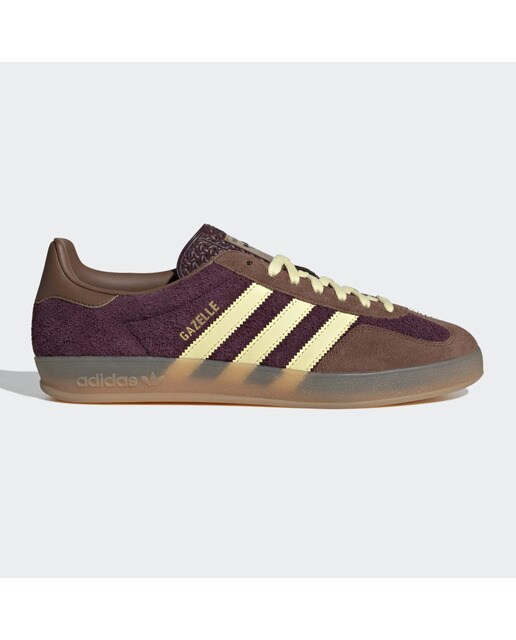 Sapatilhas Casual de Homem Gazelle Indoor Originals Bordeaux-1
