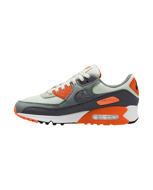 Sapatilhas Casual de Homem Air Max 90 Cinzento / Laranja-4