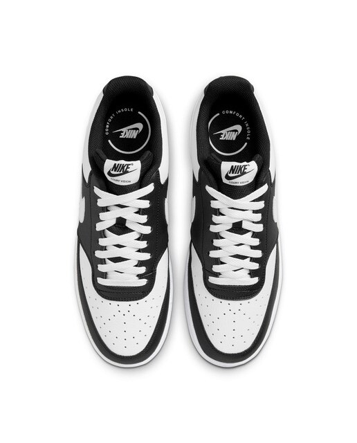 Sapatilhas Casual de Homem Court Vision Lo Preto / Branco-3