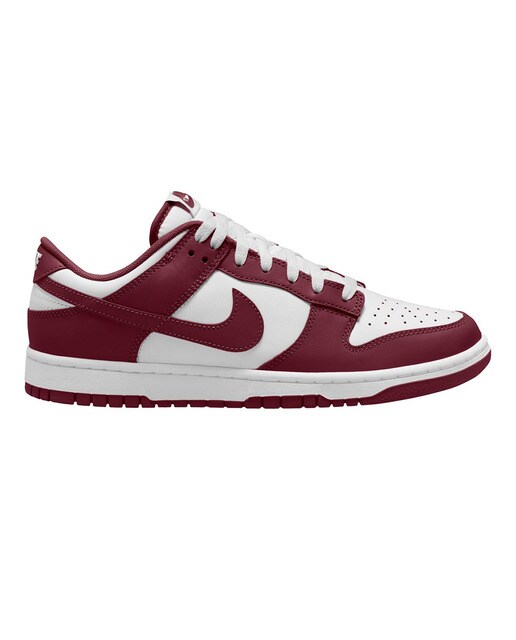 Sapatilhas casual de homem Dunk Low Retro Nike Branco / Vermelho-1