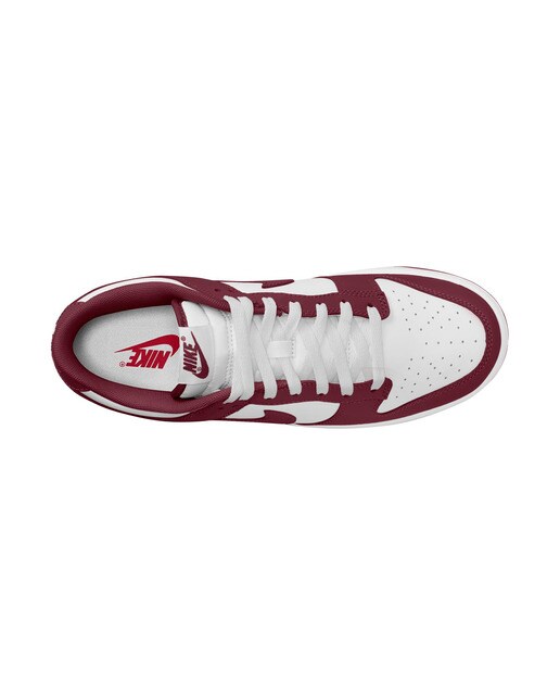 Sapatilhas casual de homem Dunk Low Retro Nike Branco / Vermelho-2