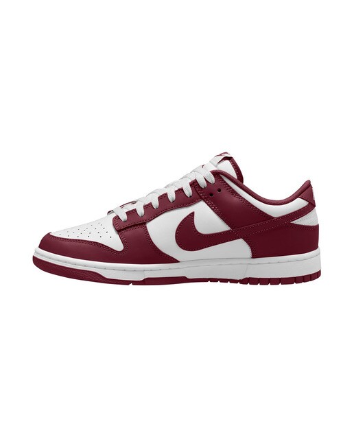 Sapatilhas casual de homem Dunk Low Retro Nike Branco / Vermelho-4