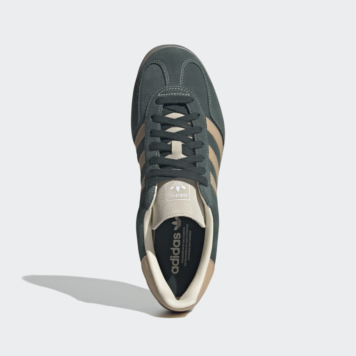 Sapatilhas Casual Gazelle de Homem Verde / Amarelo-3