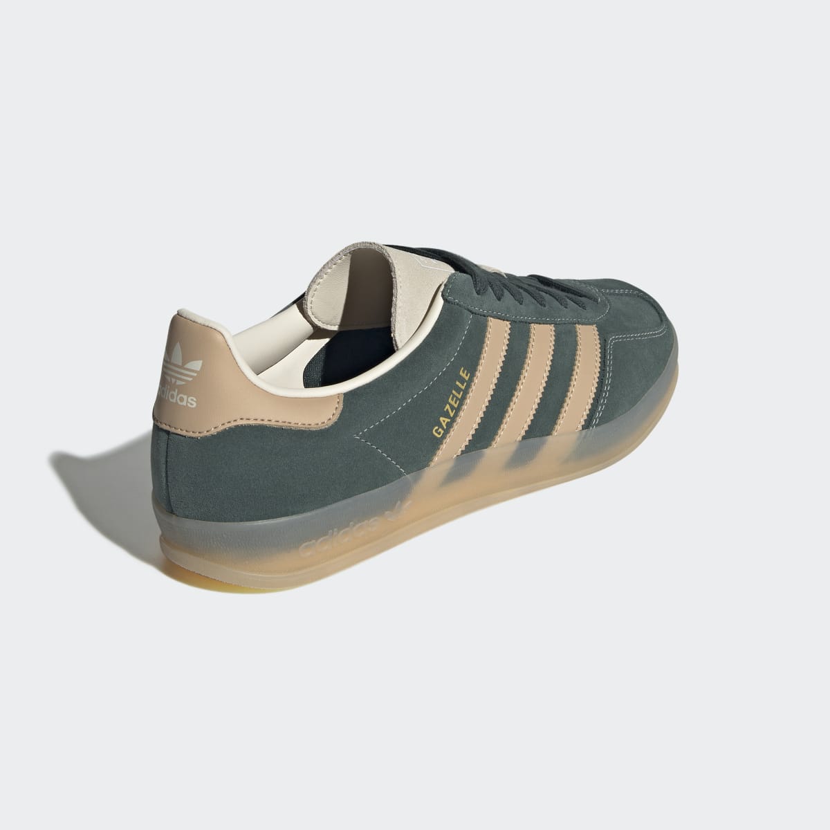 Sapatilhas Casual Gazelle de Homem Verde / Amarelo-5