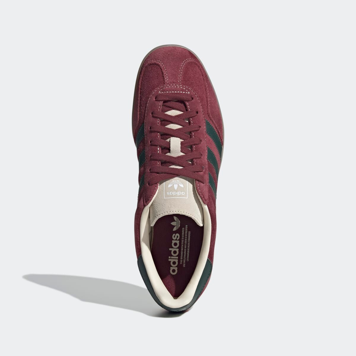 Sapatilhas Casual de Homem Gazelle Indoor Originals Bordeaux-3