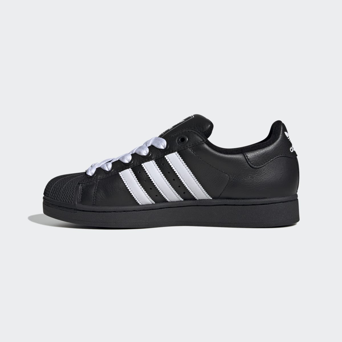 Sapatilhas Casual Unissexo Superstar II Originals Preto-4
