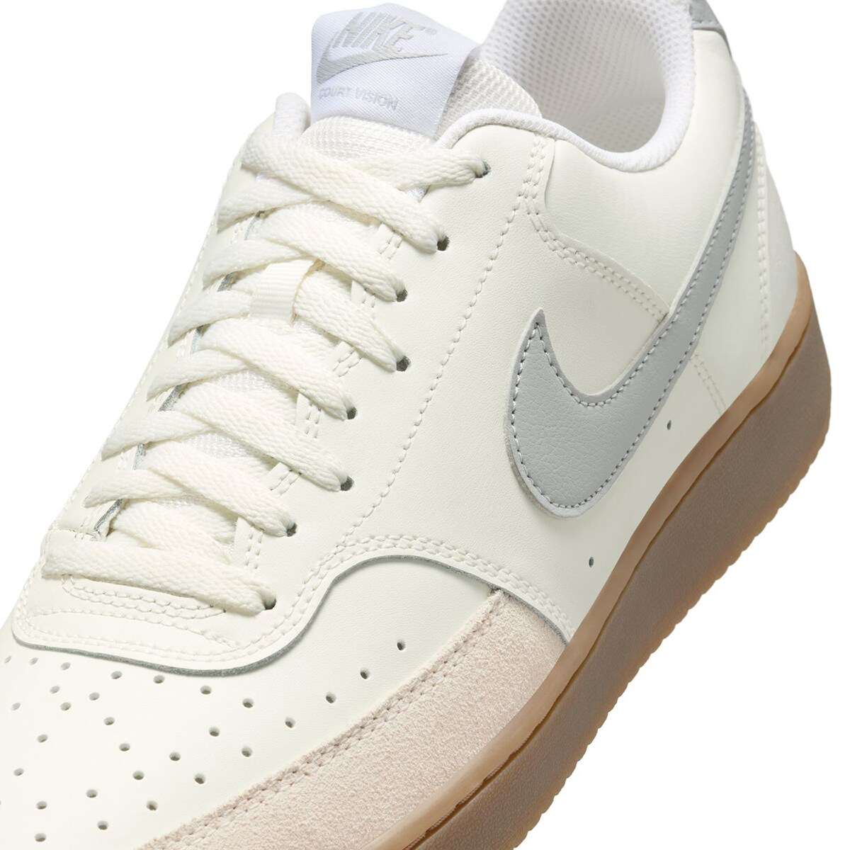 Sapatilhas Casual de Homem Court Vision Low Branco-7