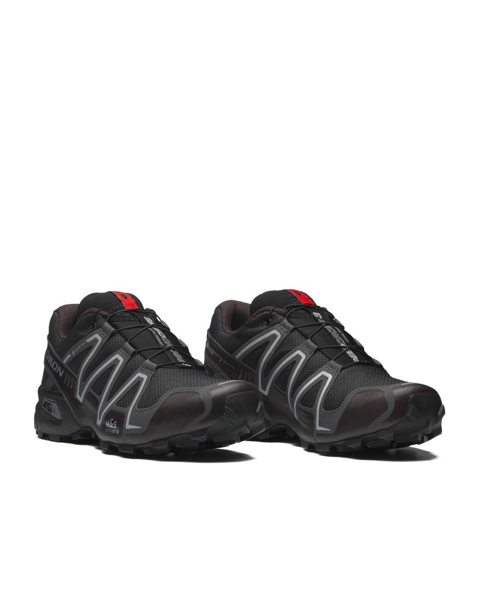 Sapatilhas Speedcross 3 Gore-Tex de Homem e Mulher Preto / Cinzento-2
