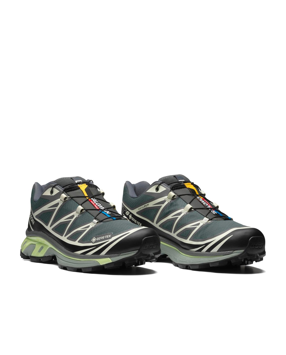 Sapatilhas XT-6 Gore-Tex de Homem e Mulher Verde / Preto-2