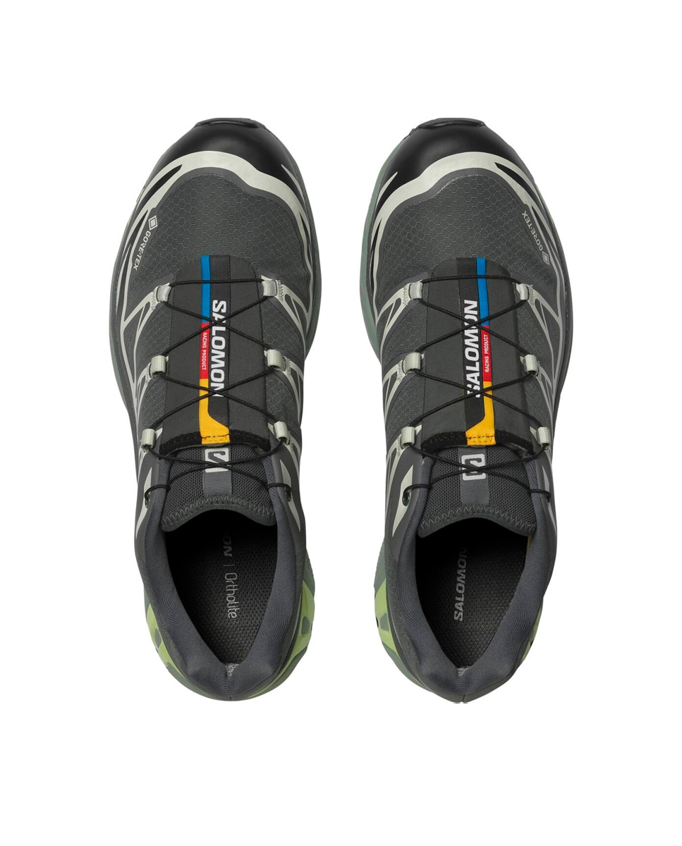 Sapatilhas XT-6 Gore-Tex de Homem e Mulher Verde / Preto-3