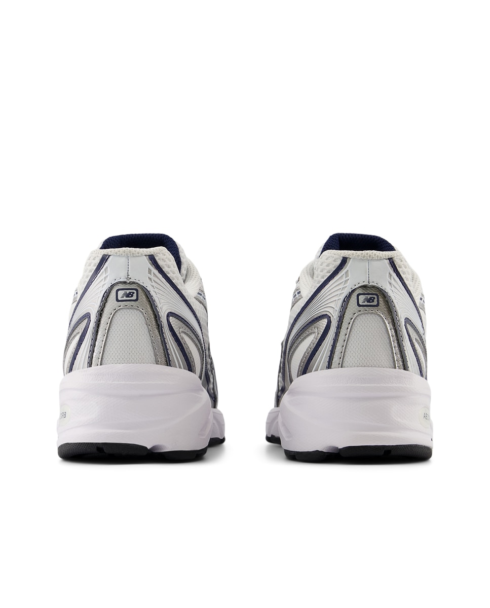 New Balance 740 para mujer - Blanco / Azul marino Blanco / Azul-5