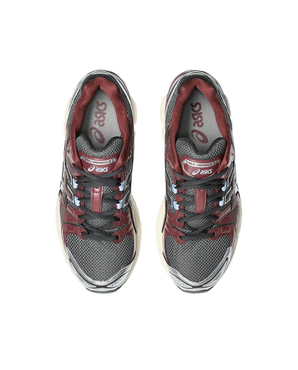 Asics Gel Nimbus 9 para hombre y mujer Gris / Rosa-3