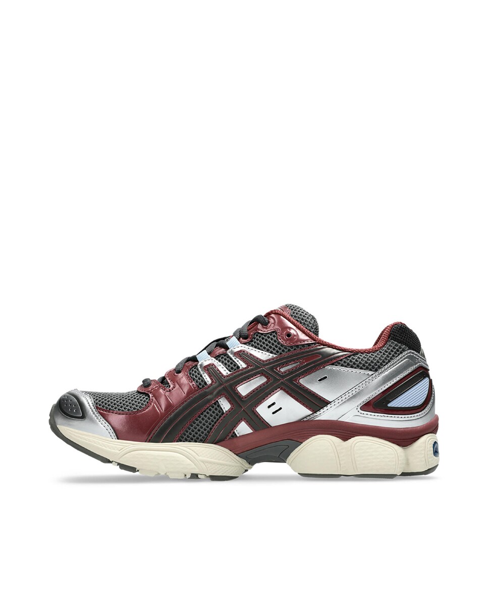 Asics Gel Nimbus 9 para hombre y mujer Gris / Rosa-4