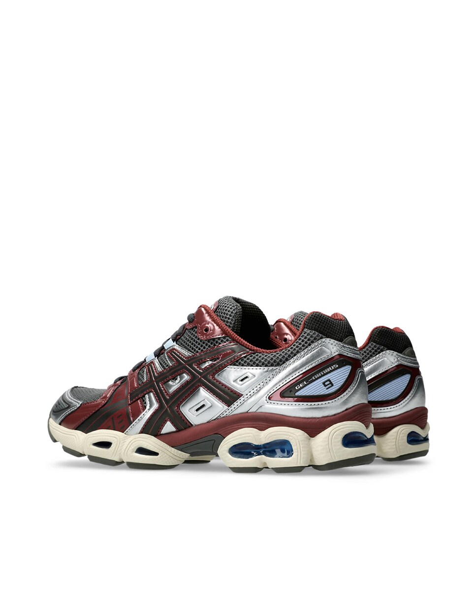 Asics Gel Nimbus 9 para hombre y mujer Gris / Rosa-5