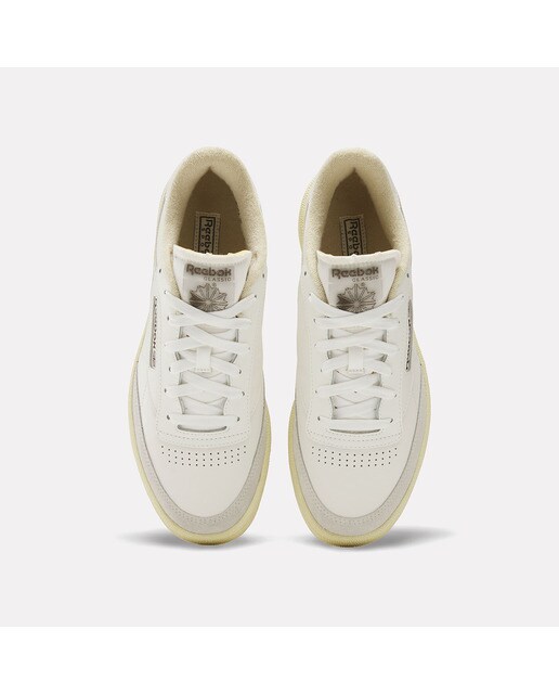 Sapatilhas Casual Unissexo Club C 85 Branco-3