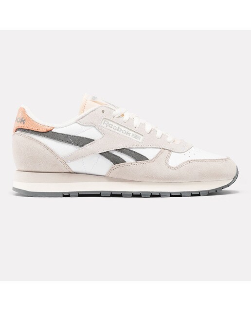 Sapatilhas Casual Unissexo Classic Leather Branco-1