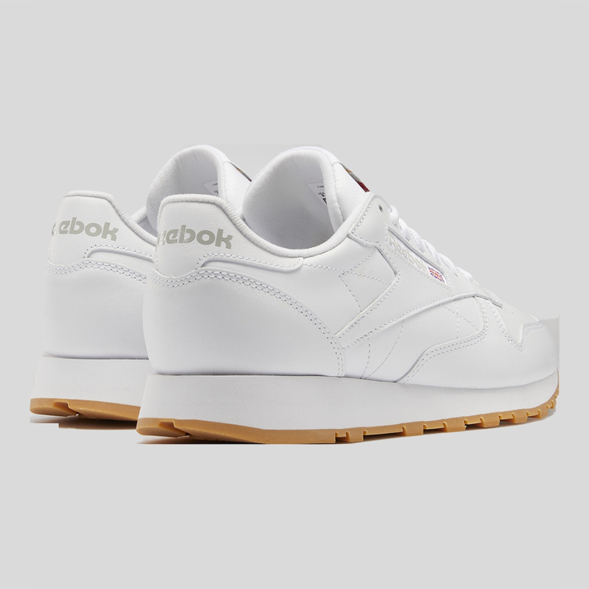 Sapatilhas Casual Unissexo Classic Leather Branco-4