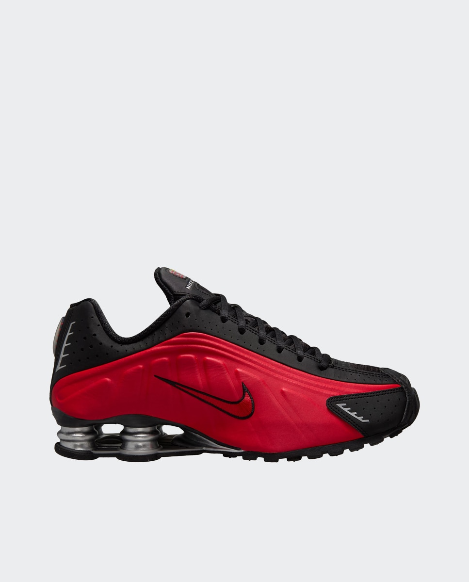 Sapatilhas Shox R4 de Homem Vermelho-1