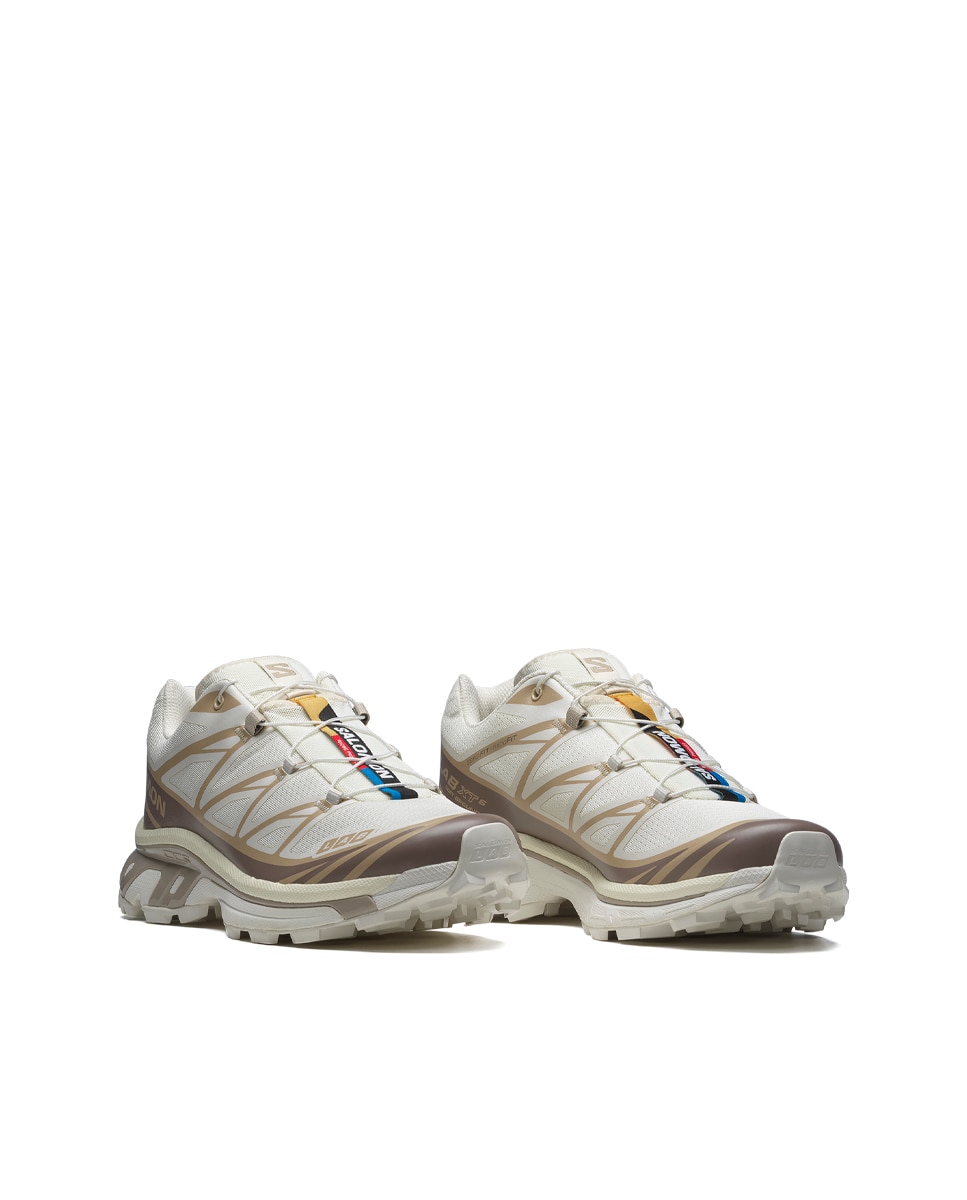 Sapatilhas XT-6 de Homem e Mulher Branco / Castanho-2