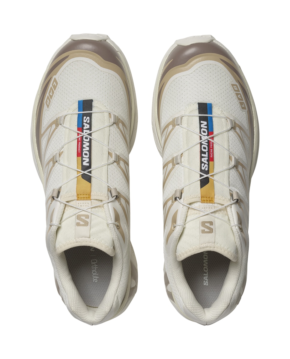 Sapatilhas XT-6 de Homem e Mulher Branco / Castanho-3