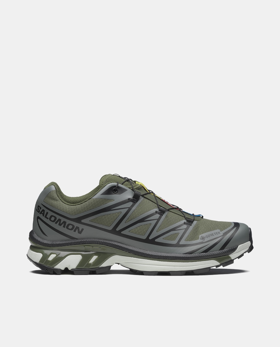 Sapatilhas XT-6 GTX de Homem e Mulher Verde / Cinzento-1