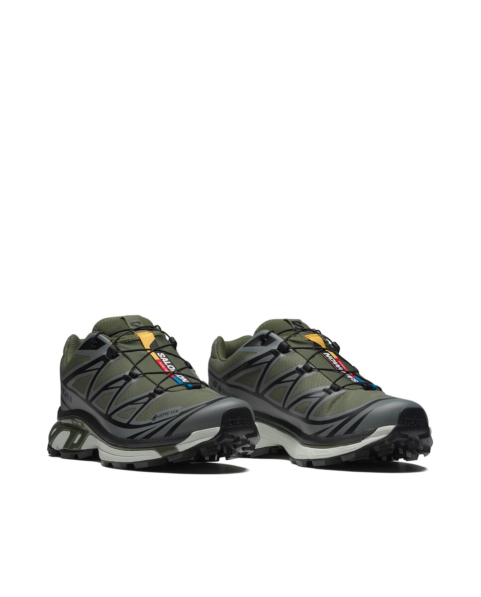 Sapatilhas XT-6 GTX de Homem e Mulher Verde / Cinzento-2