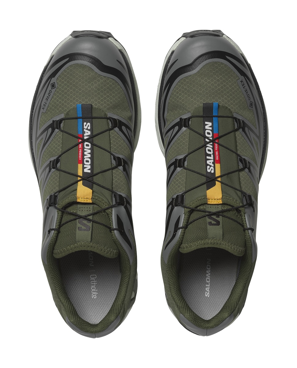 Sapatilhas XT-6 GTX de Homem e Mulher Verde / Cinzento-3