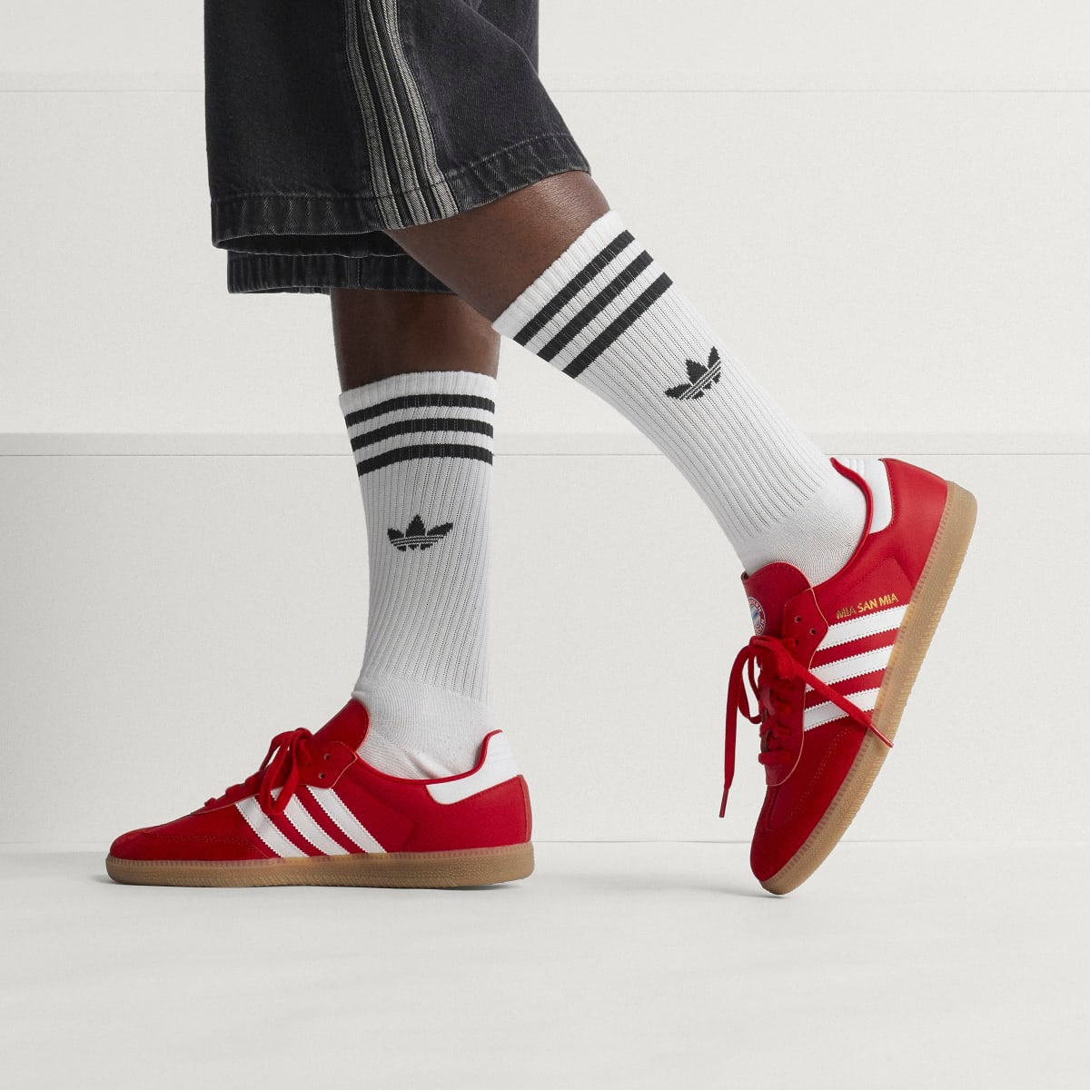 Sapatilhas Casual de Homem Samba FC Bayern Vermelho-9
