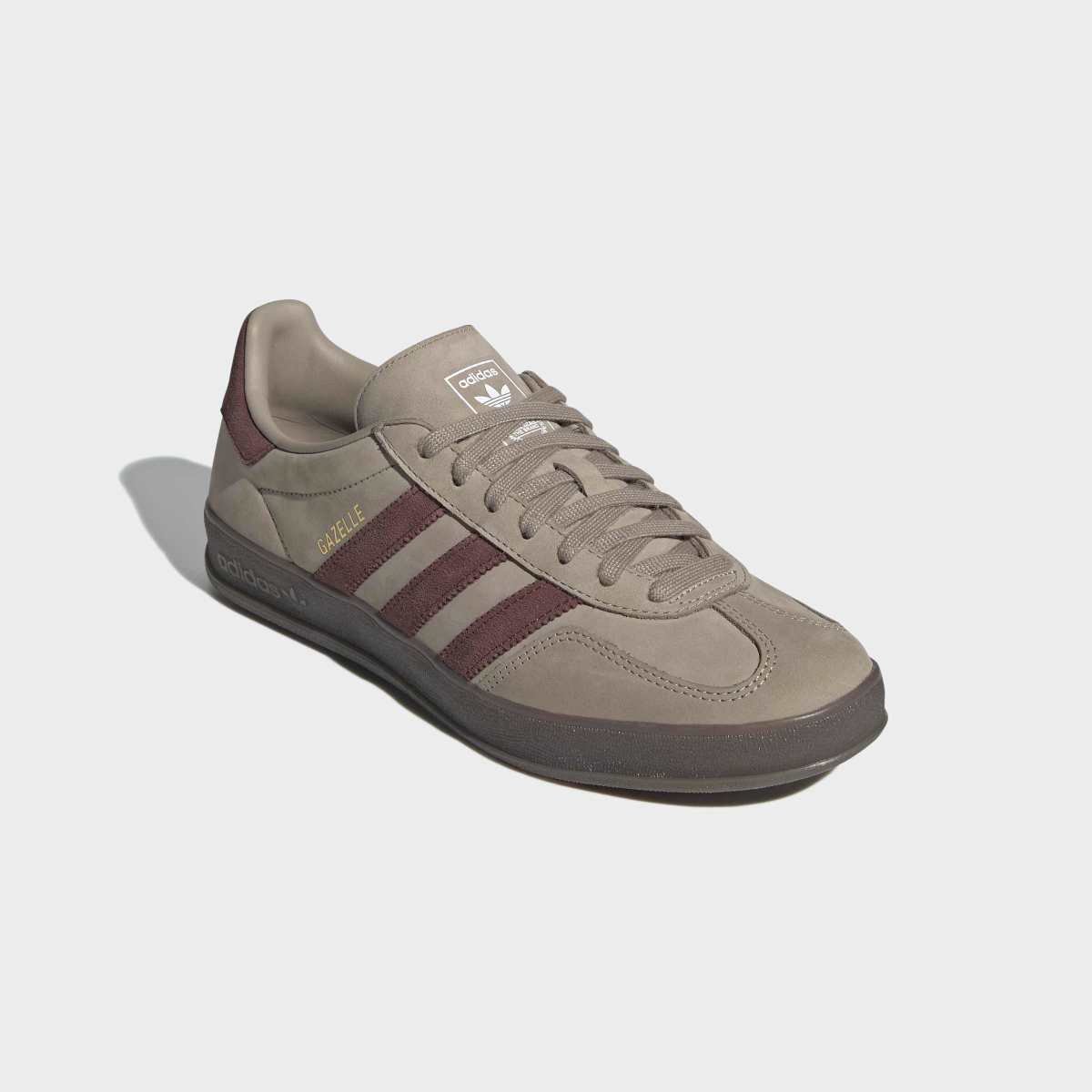Sapatilhas Casual Gazelle de Homem Castanho-5