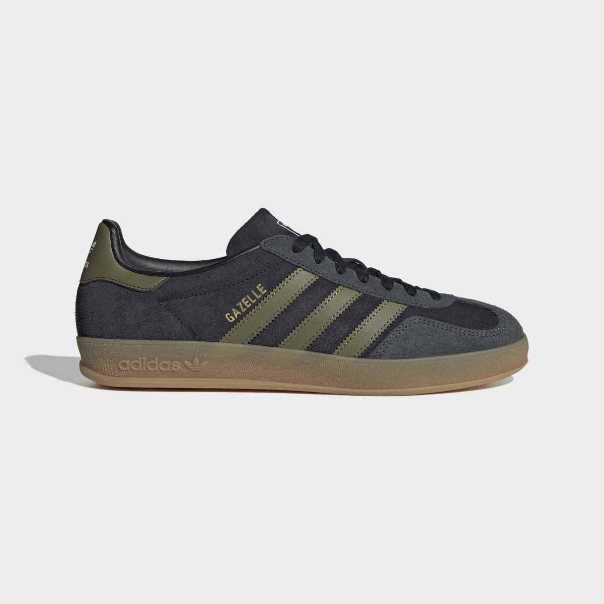 Sapatilhas Casual Gazelle de Homem Preto-1