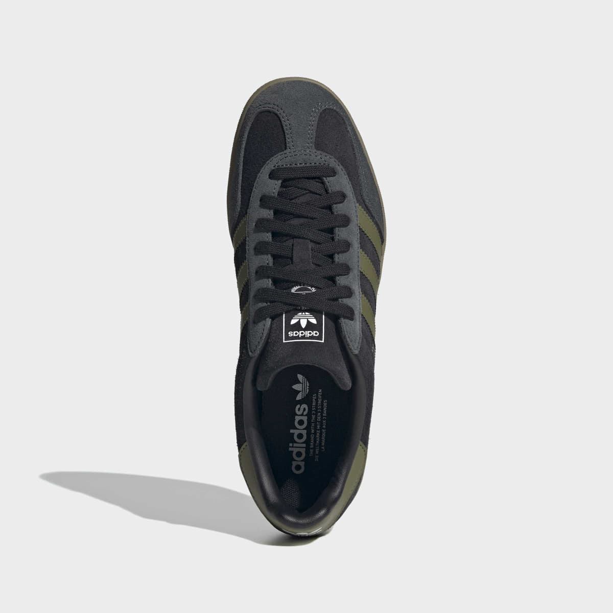 Sapatilhas Casual Gazelle de Homem Preto-2