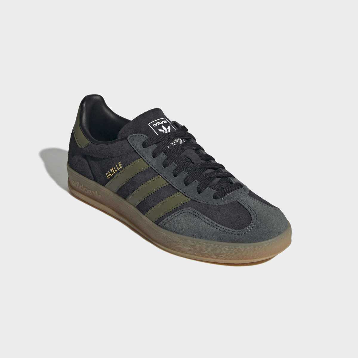 Sapatilhas Casual Gazelle de Homem Preto-5