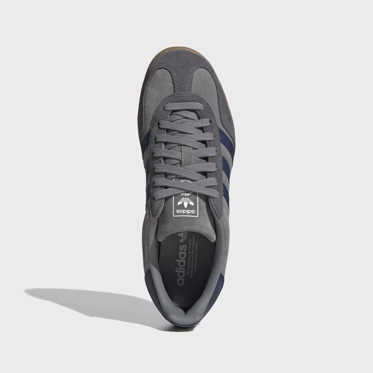 Sapatilhas Casual Gazelle de Homem Cinzento-2