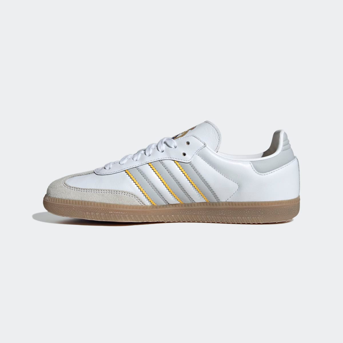 Sapatilhas Casual de Homem Samba Real Madrid Branco-4