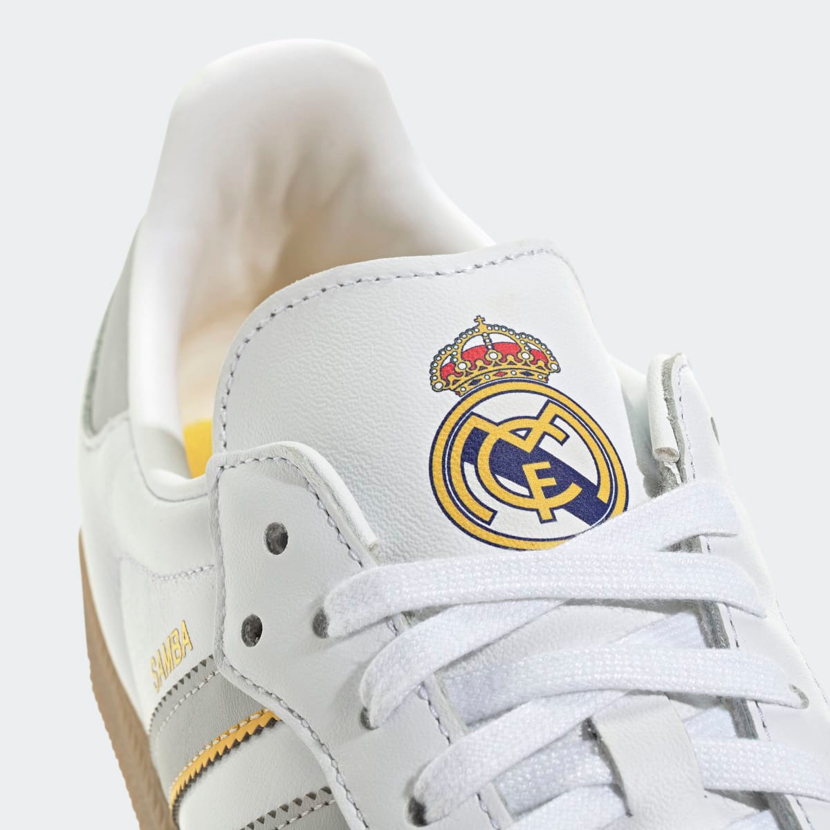 Sapatilhas Casual de Homem Samba Real Madrid Branco-8