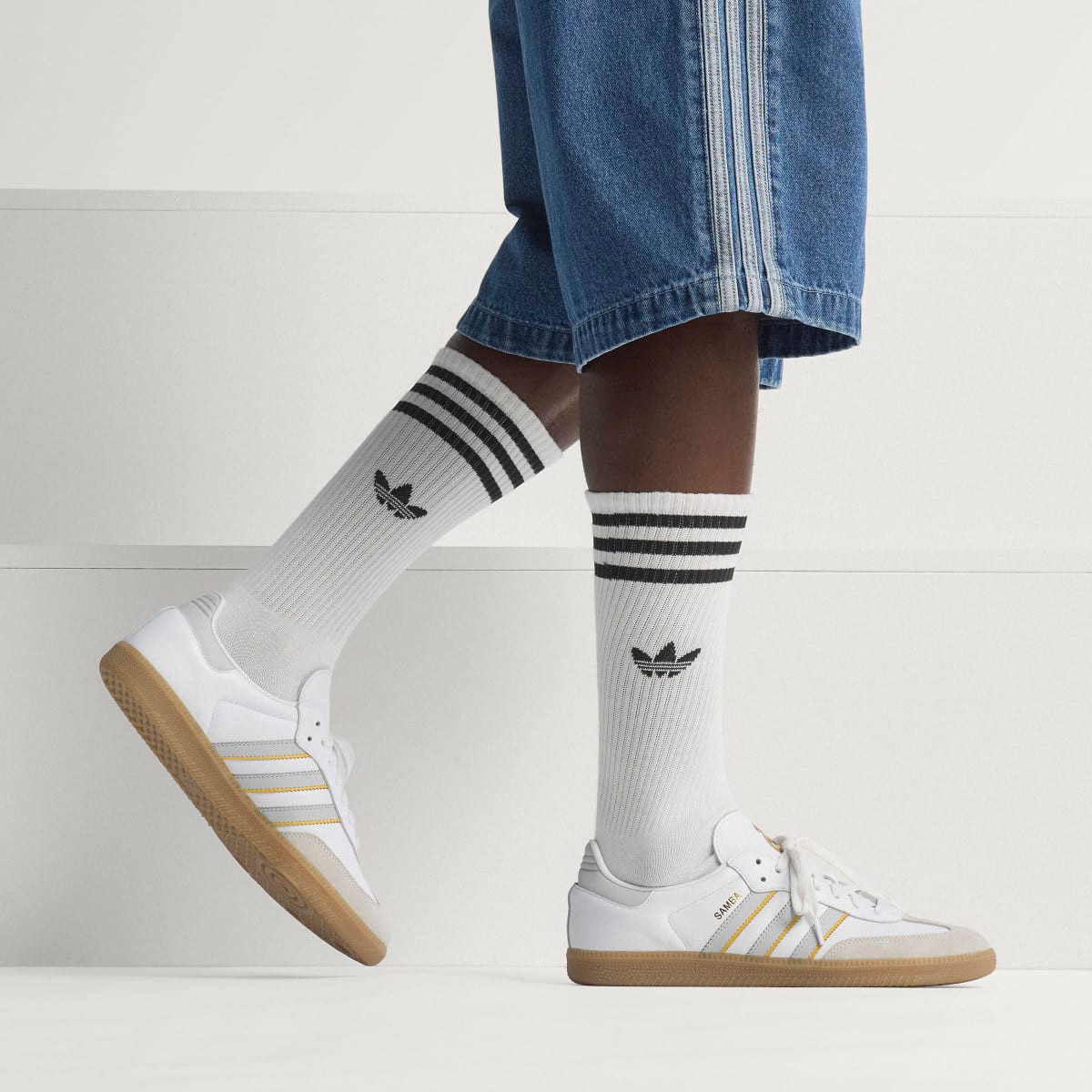 Sapatilhas Casual de Homem Samba Real Madrid Branco-10