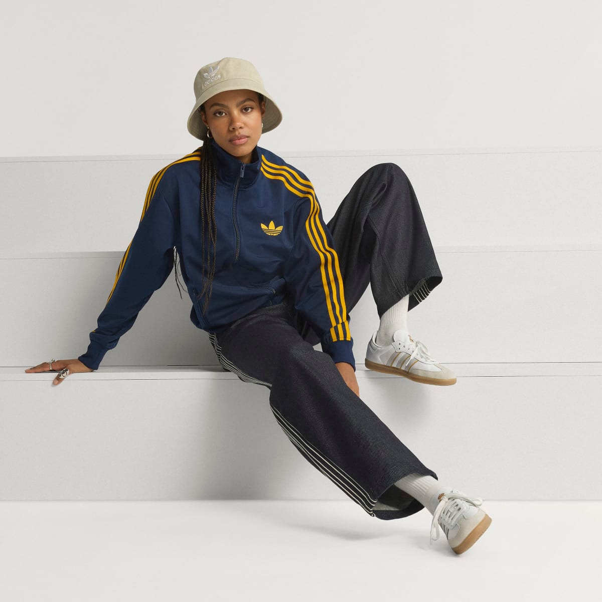 Sapatilhas Casual de Homem Samba Real Madrid Branco-11