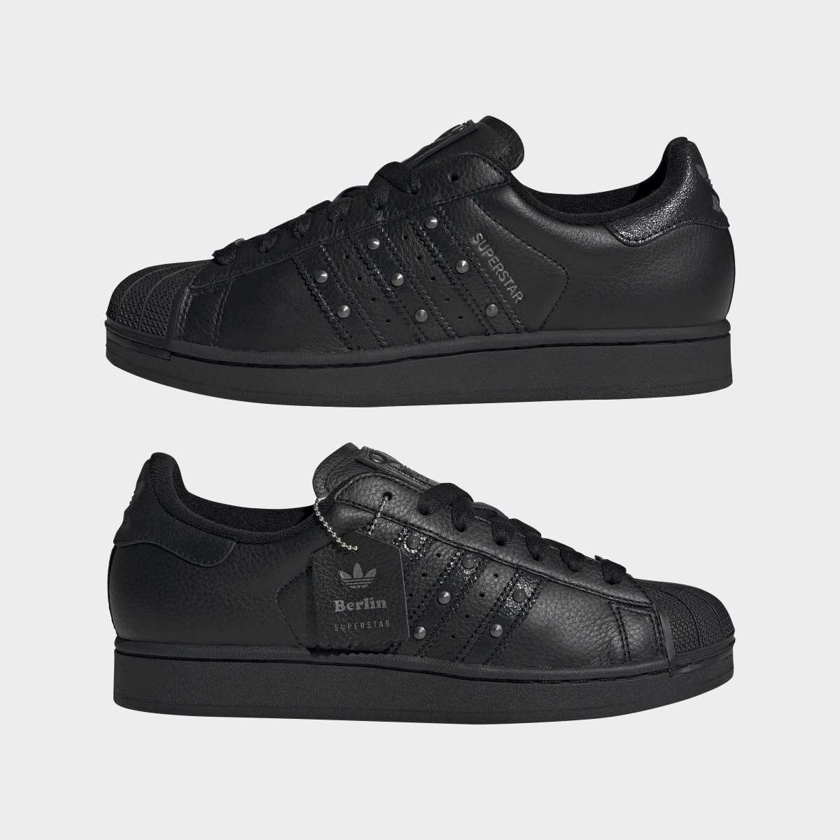 Sapatilhas Casual Unissexo Superstar Preto-9