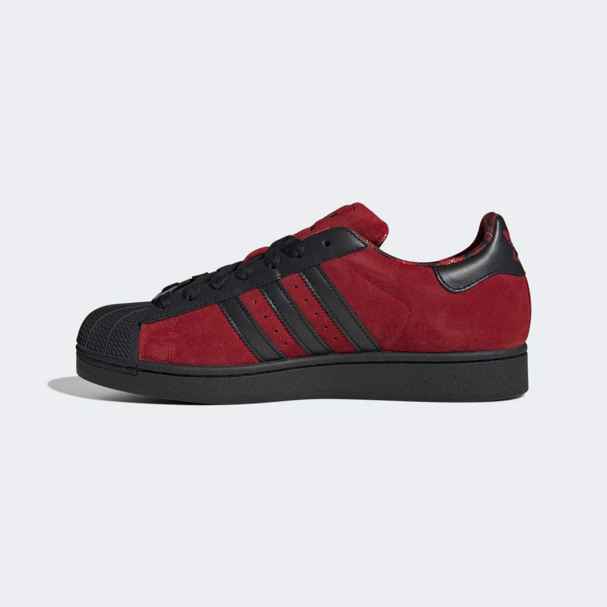 Sapatilhas Casual Unissexo Superstar Vermelho-4