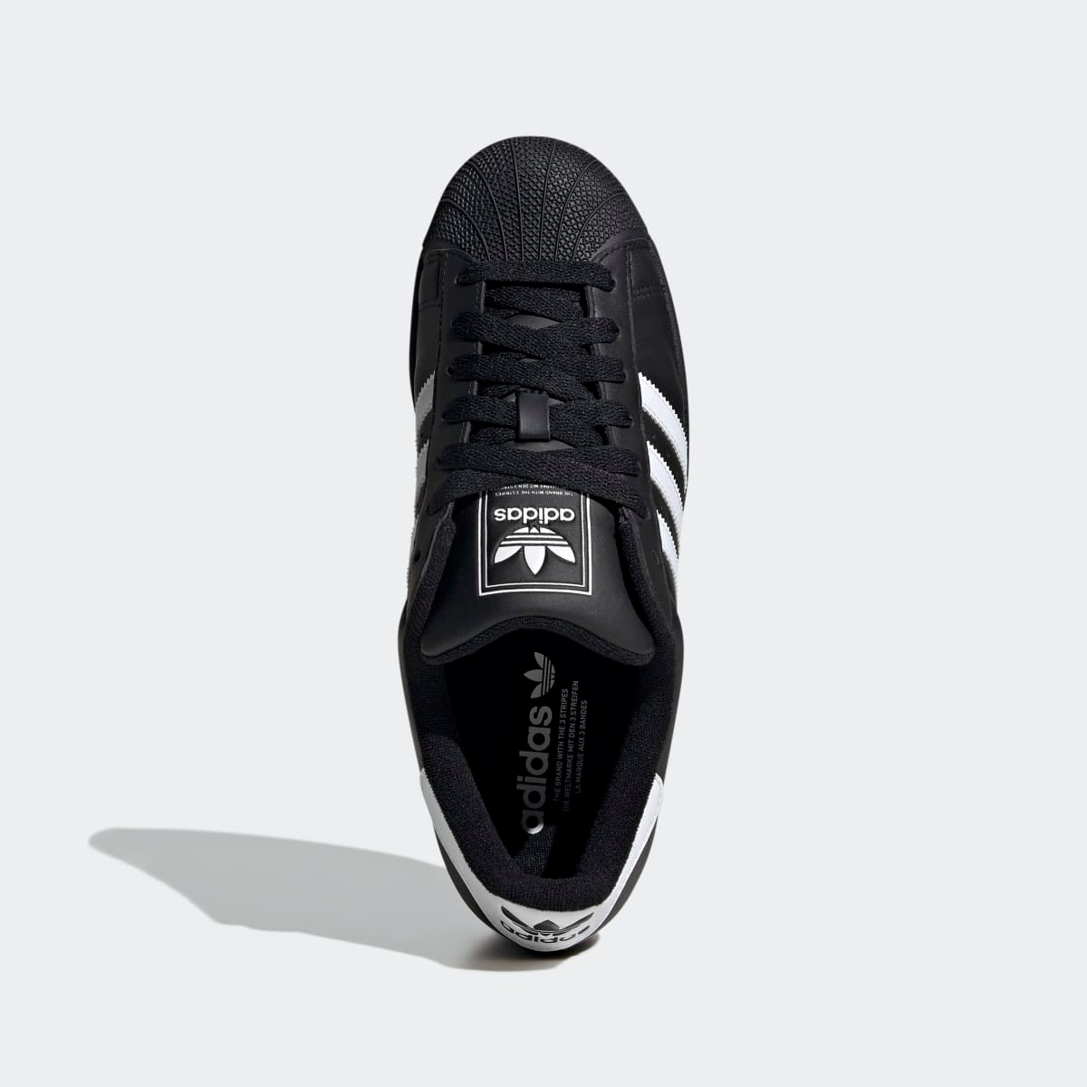Sapatilhas Casual Unissexo Superstar II Originals Preto-3