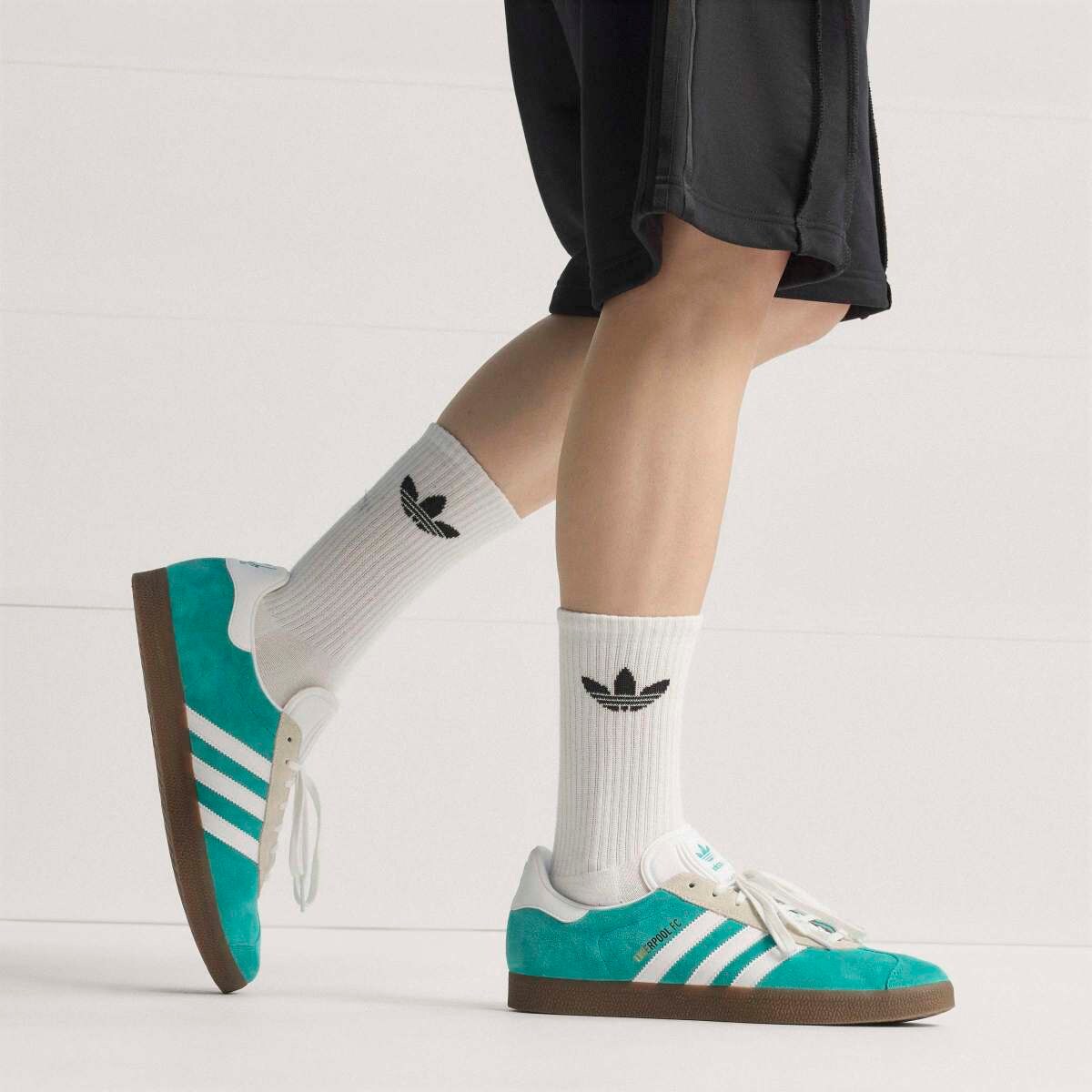 Sapatilhas Casual de Homem Gazelle Liverpool Verde-16