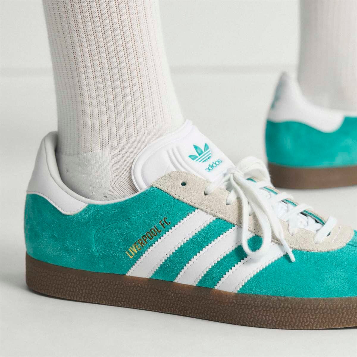 Sapatilhas Casual de Homem Gazelle Liverpool Verde-18