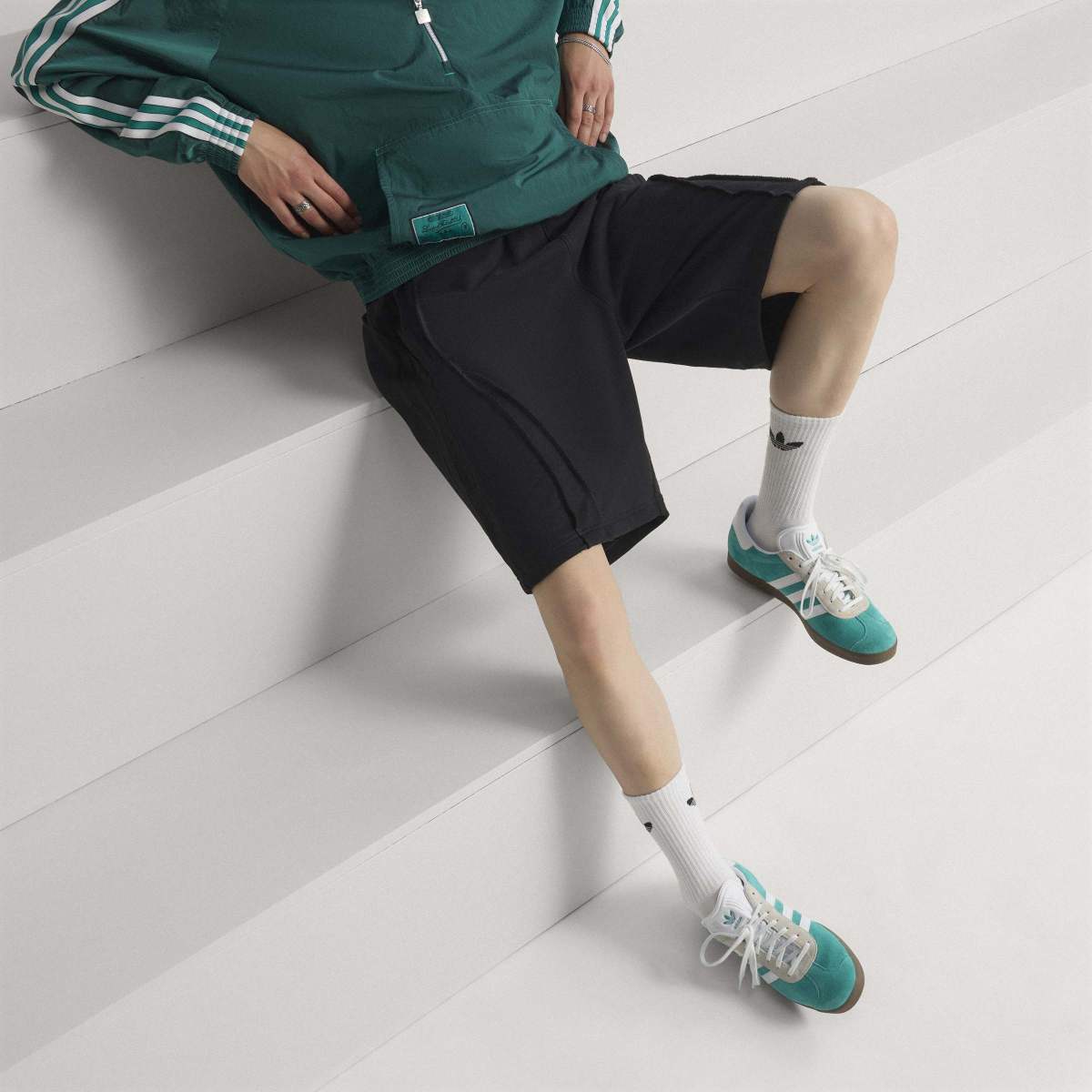 Sapatilhas Casual de Homem Gazelle Liverpool Verde-20