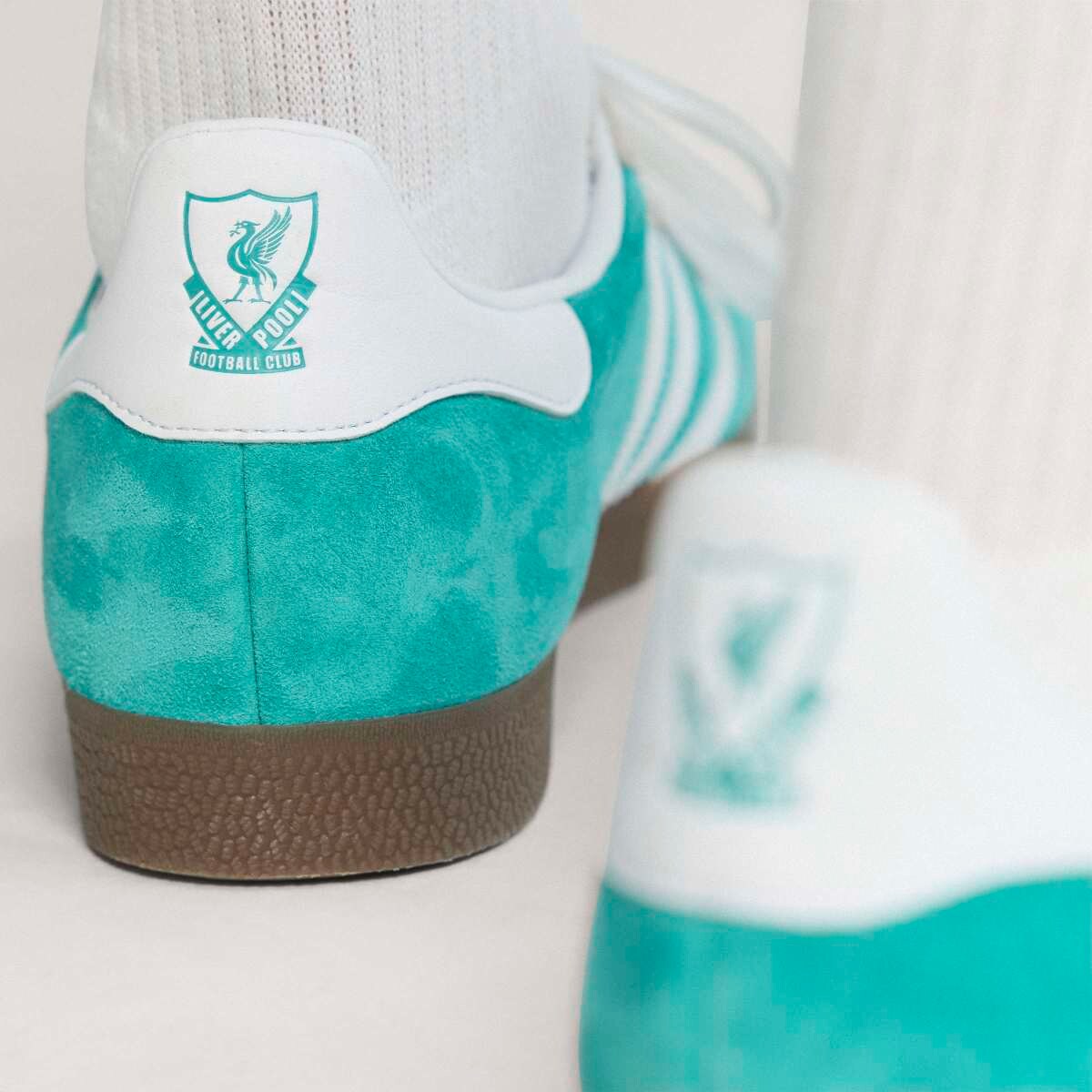 Sapatilhas Casual de Homem Gazelle Liverpool Verde-21