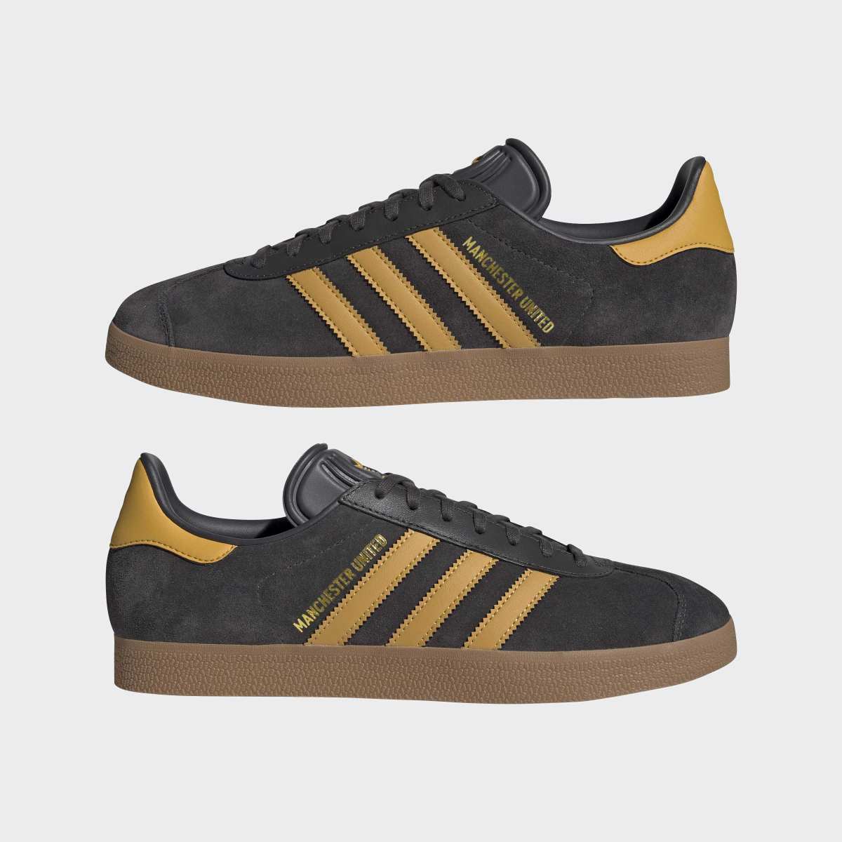 Sapatilhas Casual de Homem Gazelle Manchester United Preto-9