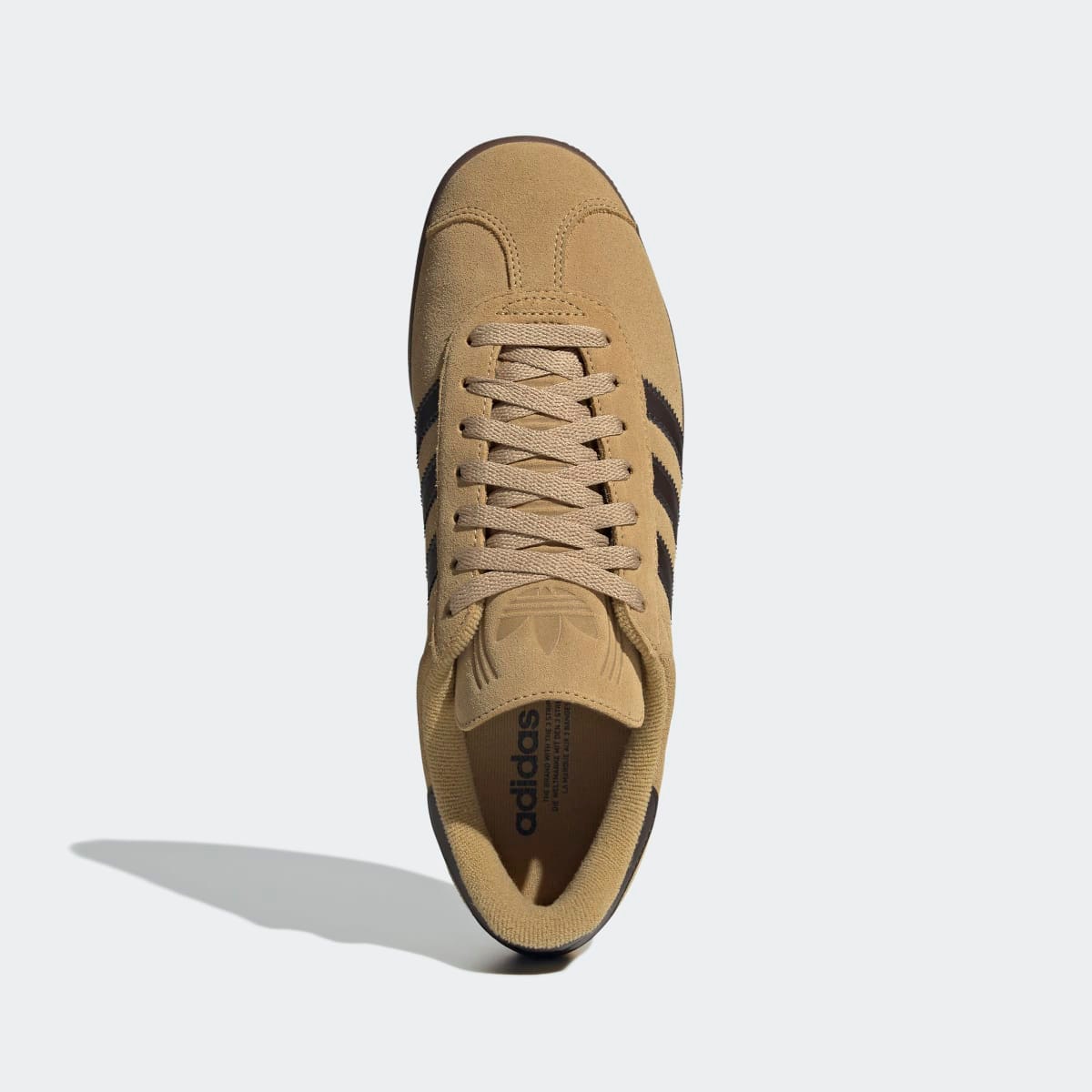 Sapatilhas Casual Gazelle de Homem Bege-3