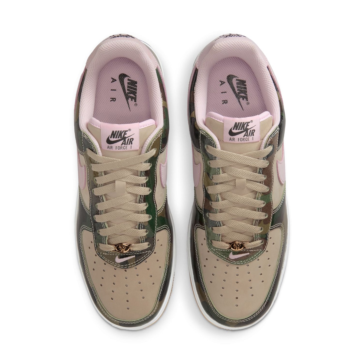 Sapatilhas Casual de Homem Air Force 1 Low Retro Castanho-3