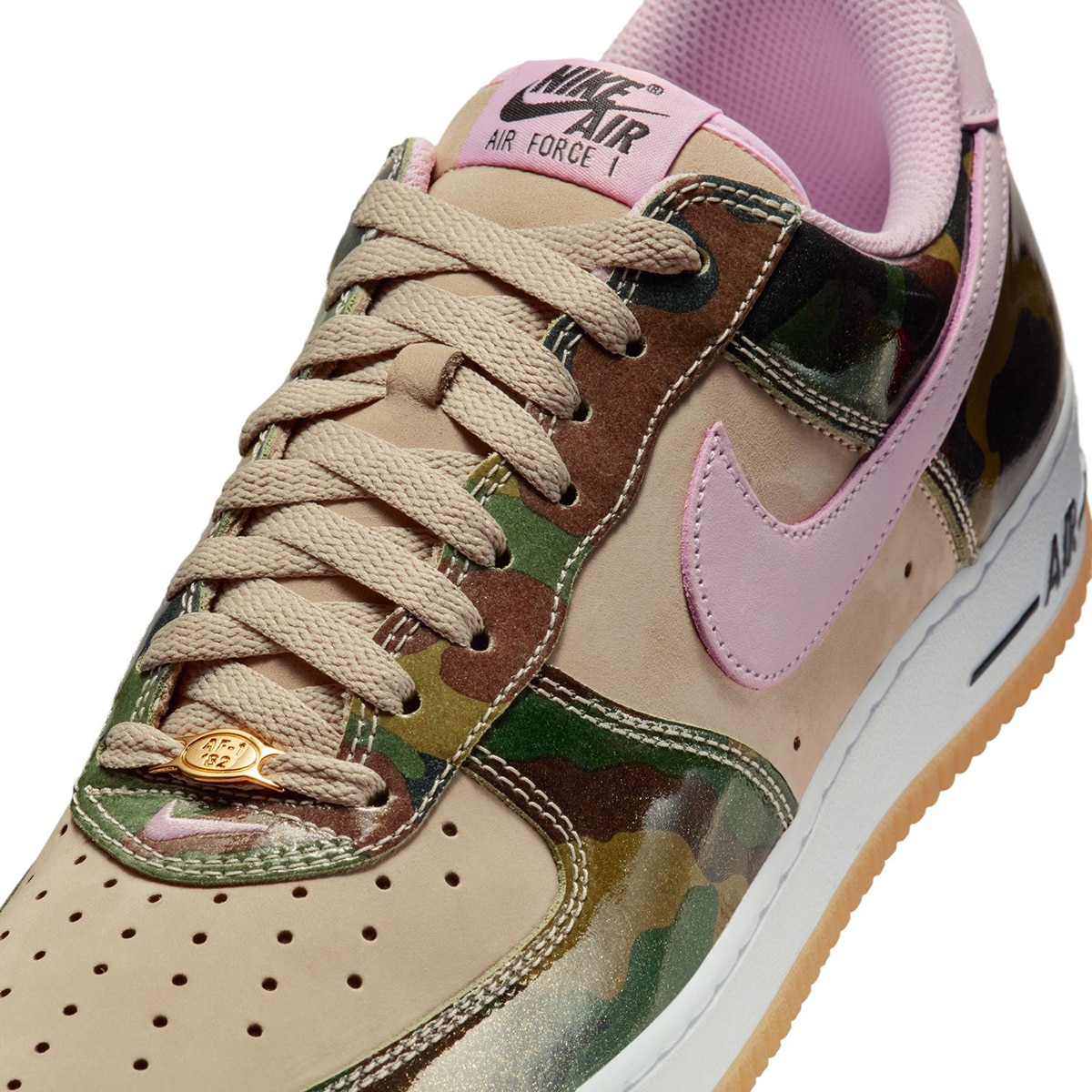 Sapatilhas Casual de Homem Air Force 1 Low Retro Castanho-8