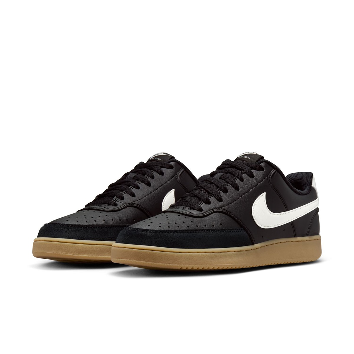 Sapatilhas Casual de Homem Court Vision LO Preto-2