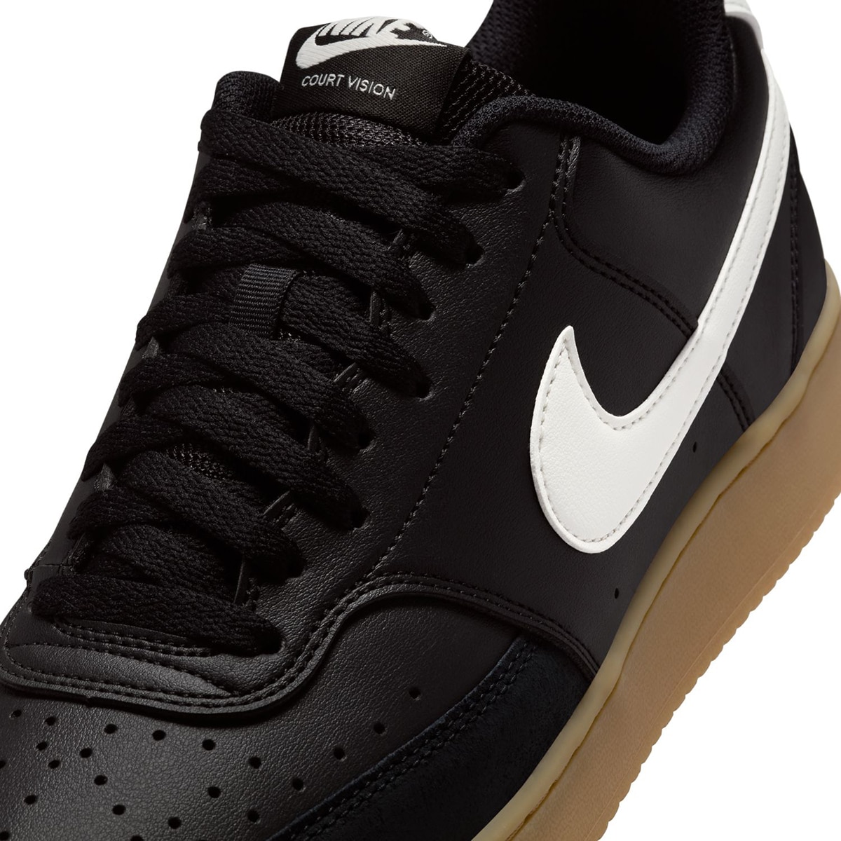 Sapatilhas Casual de Homem Court Vision LO Preto-7